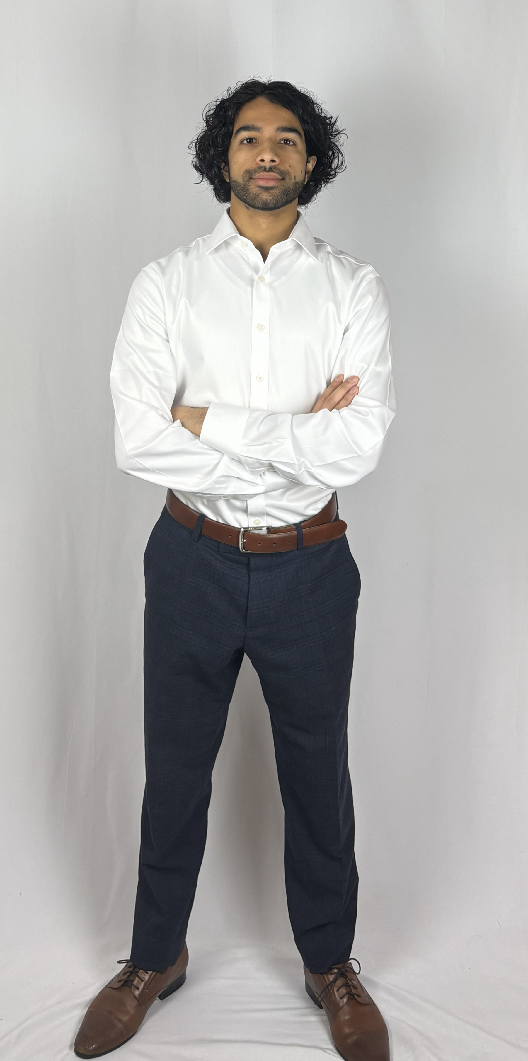 White Non Iron Twill Shirt