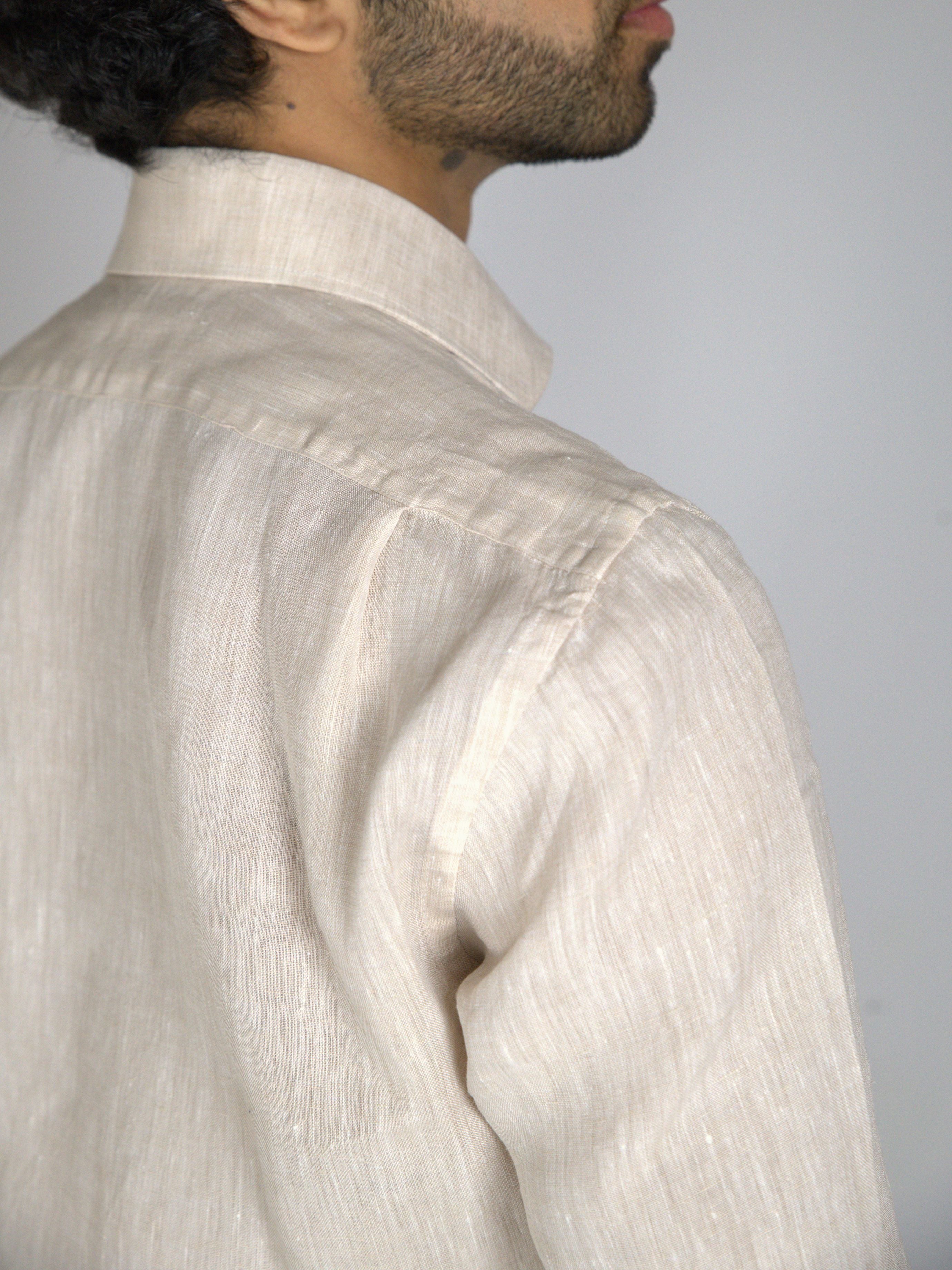 Oatmeal Linen Shirt
