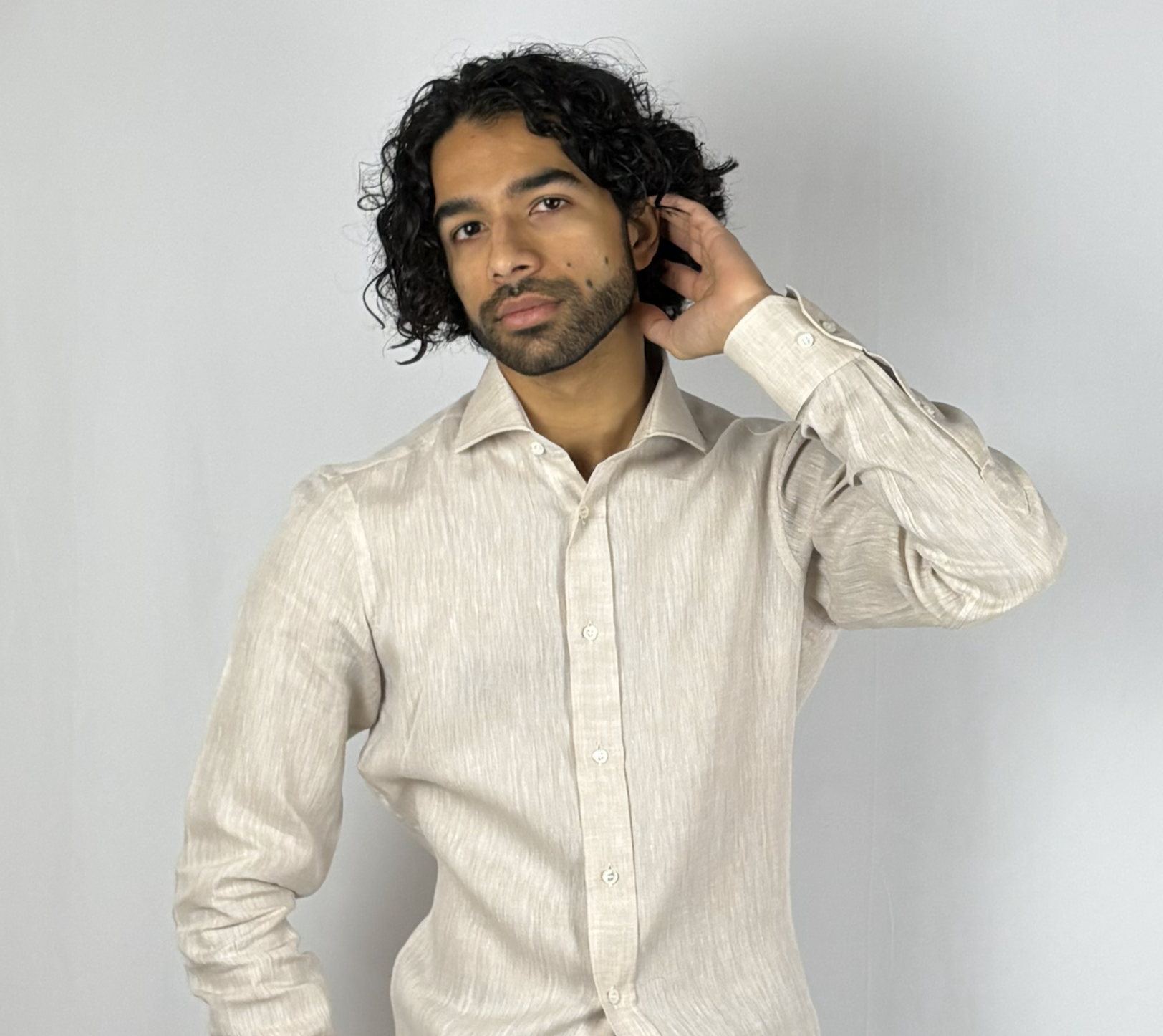 Oatmeal Linen Shirt