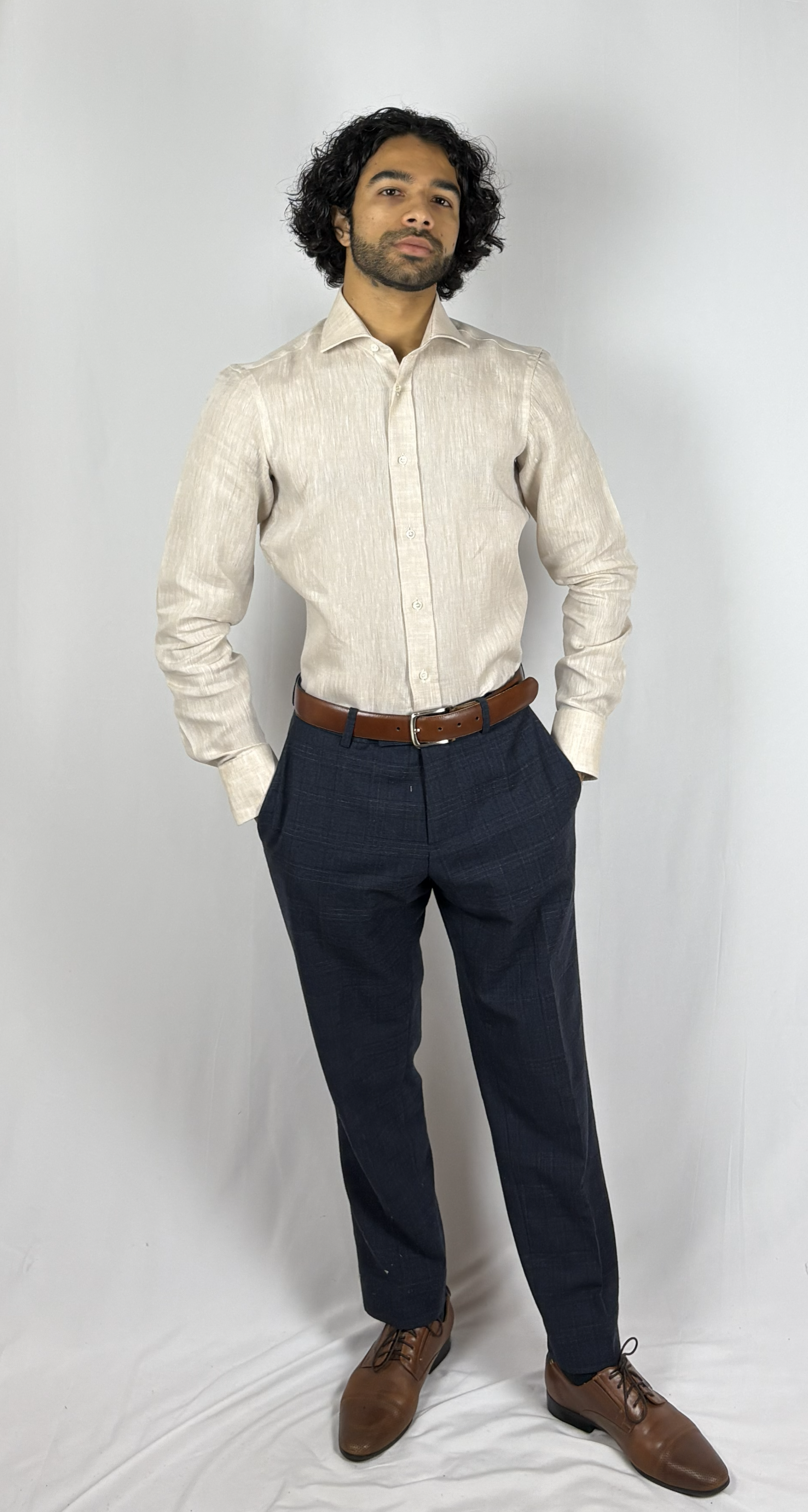 Oatmeal Linen Shirt