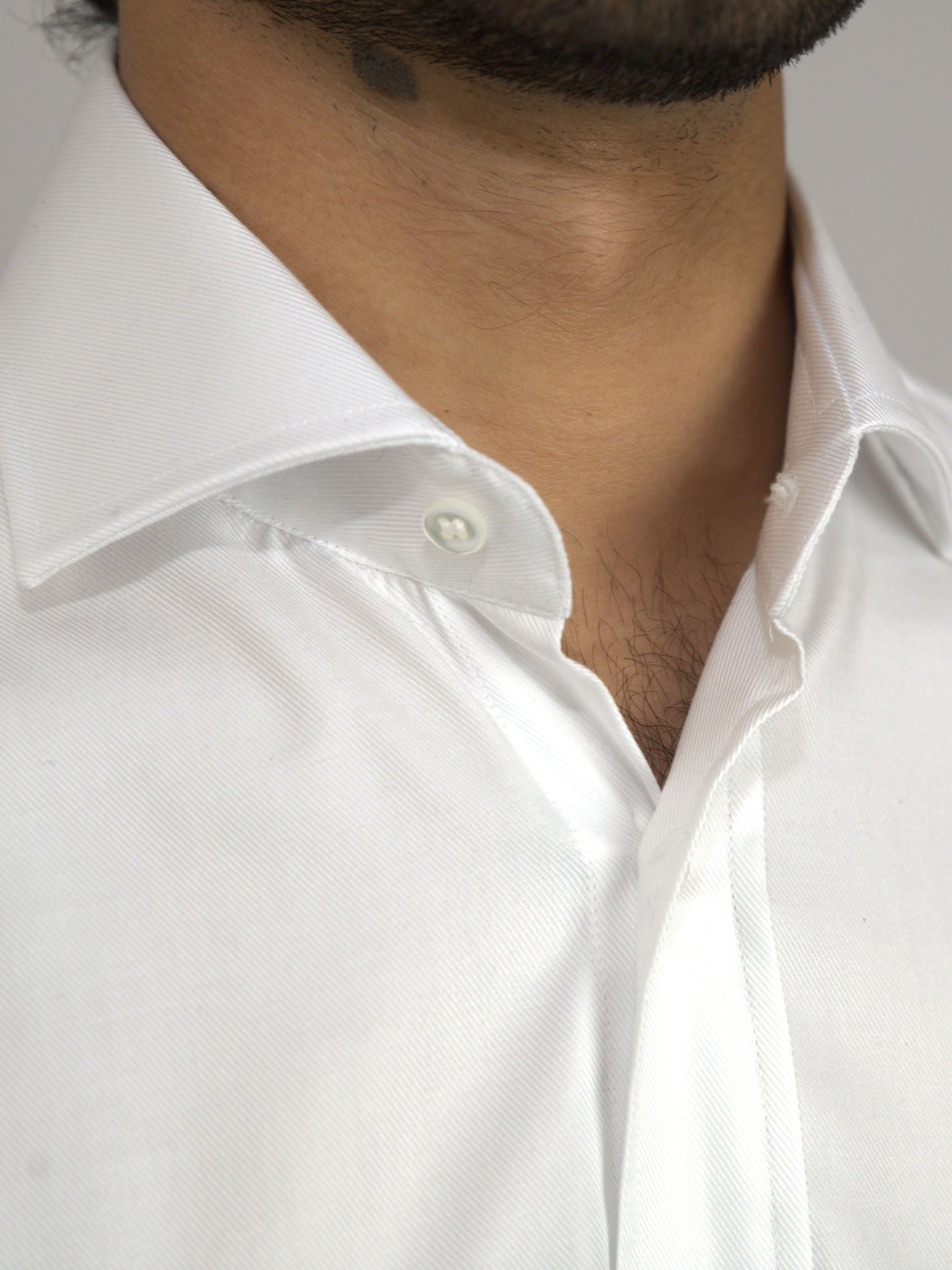 White Non Iron Twill Shirt
